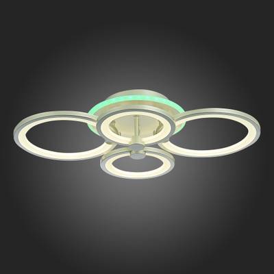 SLE200392-04 Светильник потолочный Серебристый/Белый LED 1*100W 3000-6000K