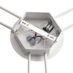 8235/6C COMFI LN25 белый, металл Люстра потолочная LED GX53 6*10W 220V GARETA