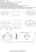 Декоративная рамка Crystal Lux CLT FRAME 044C1 BL 0994/042