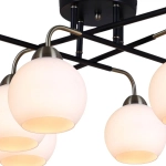 IL0252-8CSQ-79 BK AB светильник потолочный ILLUMICO, E27х8