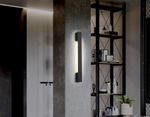 Светильник настенный FW4412 SBK черный песок LED 4200K 6W 450*40*35
