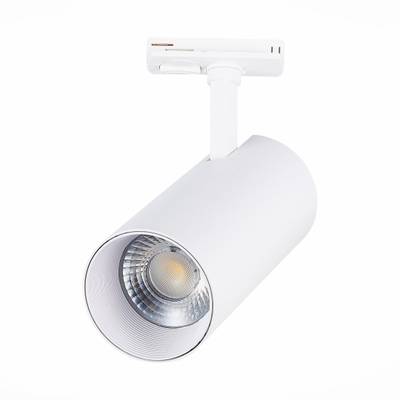 ST350.536.30.24 Св-к трек. Мат. белый LED 1*30W 3000K 2 700Lm Ra≥80 24° IP20 L177xW77xH204 100-240V