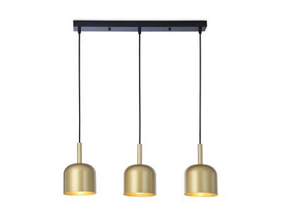 Светильник подвесной TR97118/3 GD/BK золото/черный E27*3 max 40W D130*113*1200