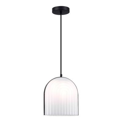SL1302.403.01 Светильник подвесной ST-Luce Черный/Белый E27 LED 1*7W