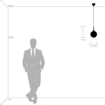 813022 Подвес GLOBO 1х40W E14 gold/white Lightstar