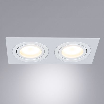 Точечный встраиваемый светильник Arte Lamp TARF A2168PL-2WH, 2хGU10