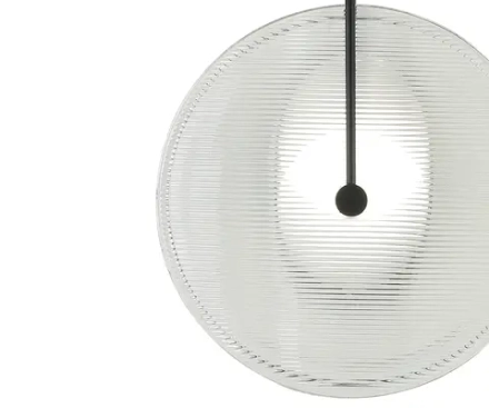 08438-2,19(21) Настенный светильник Мелисса черный/прозрачный d25 h30 Led 8W (4000K)