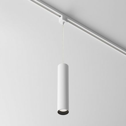 Трековый подвесной светильник Focus Unity GU10х1, TR025-1-GU10-W. TM Maytoni