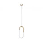 08271,33(4000K) Подвес Канто золото d14 h200 (высота корпуса светильника h34) Led 12W (4000K)