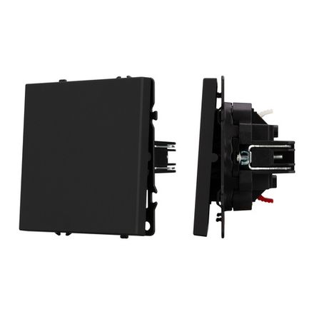 Механизм выключателя одноклавишный непроходной SWT-NOBE-MK01-SFPL-BK (230V, 10A) (Arlight, -)