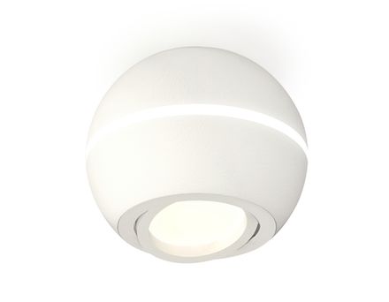 Комплект накладного поворотного светильника XS1101020 SWH белый песок MR16 GU5.3 LED 3W 4200K (C1101, N7001)