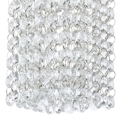 795424 Подвес CRISTALLO 1х40W G9 ХРОМ