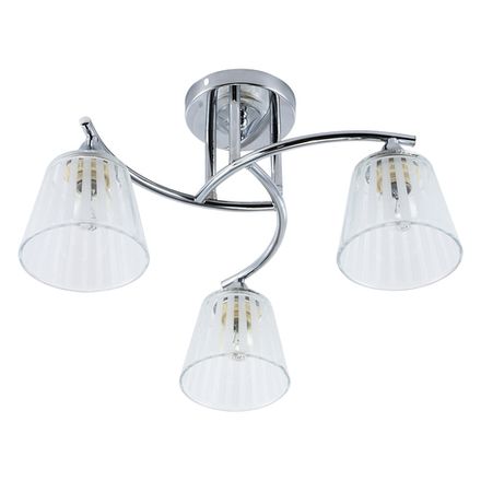 Потолочный светильник Escada 1124/3PL E27*60W Chrome