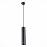 ST115.433.12 Светильник подвесной Черный LED 1*12W 3000K 936Lm Ra>90 120° IP20 D80xH300 165-265V