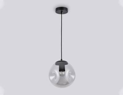 Подвесной светильник TR3511 BK/SM черный/дымчатый E27 max 40W D200*1200