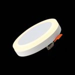 ST104.502.06 Светильник потолочный Белый LED 1*6W 3000K 468Lm Ra&gt;80 120° IP20 D110xH20 170-240V