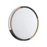 7629/ELN PALE SN 184 Светильник пластик/черный/золотистый LED 76Вт 3000/4000/6000K D490 IP43 CCT VELIO