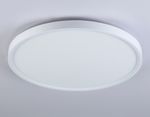 Потолочный светодиодный светильник FZ3005 WH белый IP44 33W+10W 6400+6400К D375*40 (Без ПДУ)