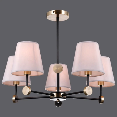 IL0394-5CSQ-24 BK AB CASTOR светильник потолочный ILLUMICO, E14х5
