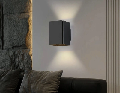 Светильник настенный TN5118 BK черный G9 max 40W 120*80*105