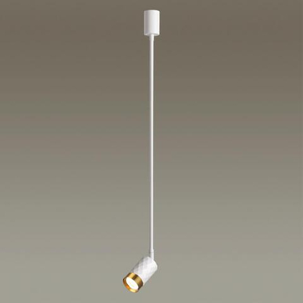 4350/1C HIGHTECH ODL23 281 белый/металл Потолочный св-к IP20 LED GU10 10W AD ASTRUM