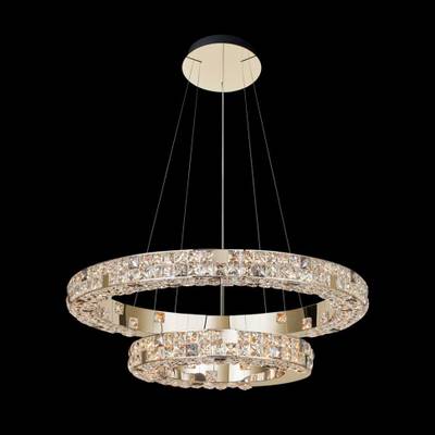 Люстра подвесная Elegance Gold FL1106-20P, LED