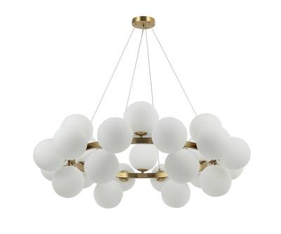 Люстра Сида бронза d104 h200 E14 24*10W