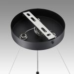 8242/9 COMFI LN25 черный металл Светильник подвесной LED GX53 8*7W 220V LUAZANA