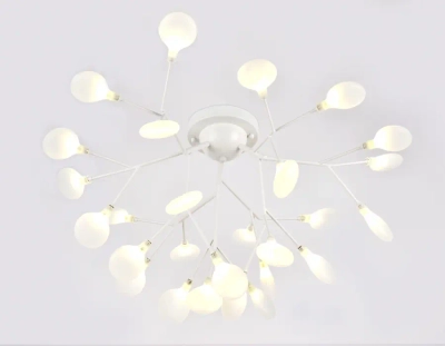 Потолочная люстра TR3011/27 WH/FR белый/матовый G4*27 max 20W D730*430 (лампы LED G4 1.5W 4200K в комплекте)