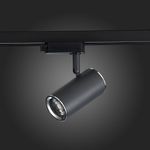 ST301.406.01 Св-к трек. Черный GU10 1*50W  IP20 L104xW54xH111 220V Без ламп