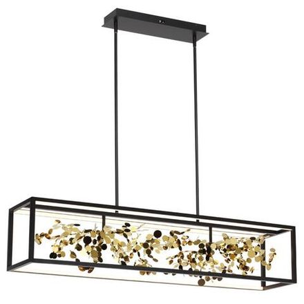 5065/65L L-VISION ODL24 393 черный/золото/металл/металл Люстра LED 1*65W 4000K BILD