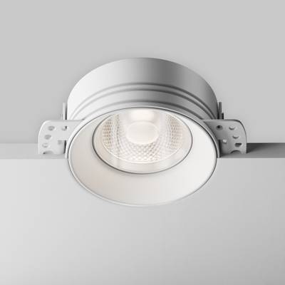 Встраиваемый светильник Flint GU10х1, IP44, DL101-GU10-TRS-W. TM Maytoni