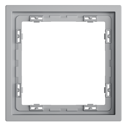 VLS100116 Рамка пластиковая VOLTUM S70 на 1 пост, (серый). (ТМ Maytoni)