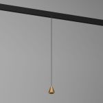 Slim Magnetic Трековый светильник 5W 4200K Event латунь 85039/01