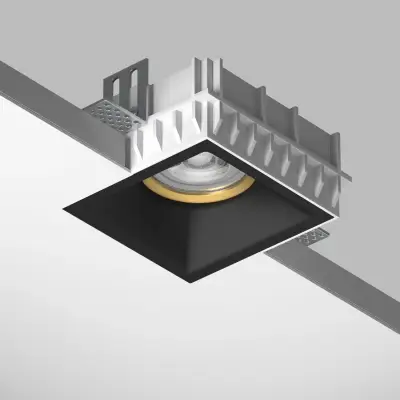 G214507GMOD Светильник DOMINO QUAD под LED модуль/лампу МR16 ЧЁРНЫЙ (214510+214507+214003)