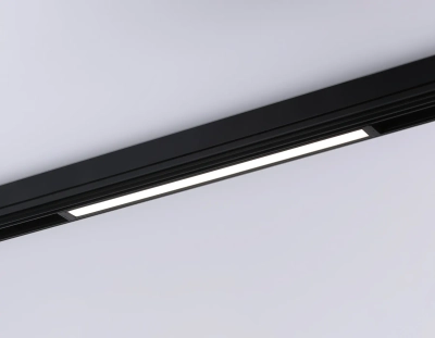 Светильник светодиодный трековый для шинопровода Magnetic GL1670 BK черный IP20 18W 4200K 220V 120° 452*25*42 (Без ПДУ)