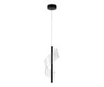 08042-1A,19 Подвес Илина черный d20 h150 Led 14W (4000K)