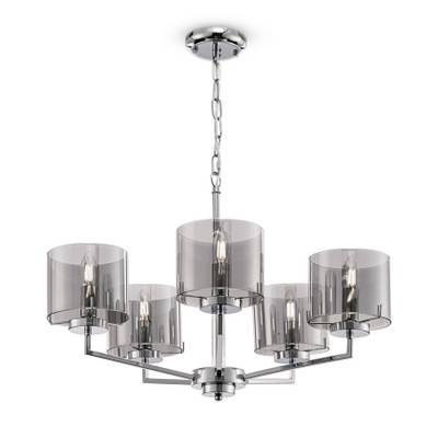 Люстра Karen FR5096PL-05CH, E14х5. TM Maytoni