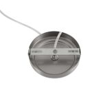 8274/1A CLASSI никель/белый/серый, металл/керамика/ткань Подвес Е14 1*40W 220V VERMONT