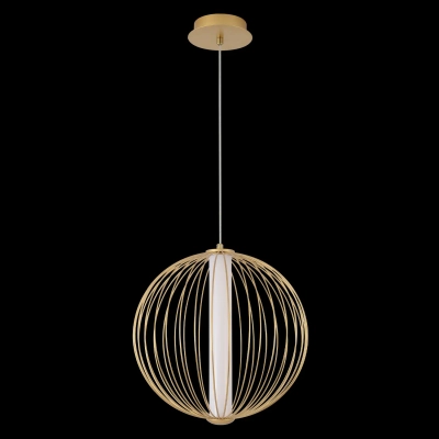 Светильник подвесной Crystal Lux SYNC SP18W LED GOLD 3143/218