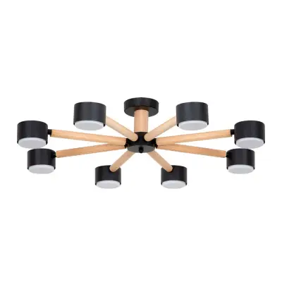 Потолочная люстра Arte Lamp TENDA A1624PL-8BK, 8хGX53