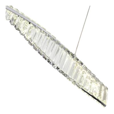 SL6205.113.01 Светильник подвесной ST-Luce Хром/Прозрачный LED 1*21W 3000K