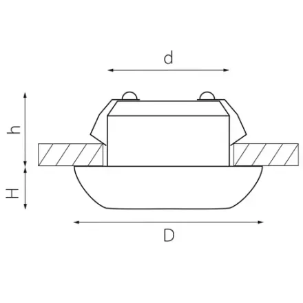 071116 Светильник MONDE LED 1W 80LM 18G БЕЛЫЙ 4000K Lightstar
