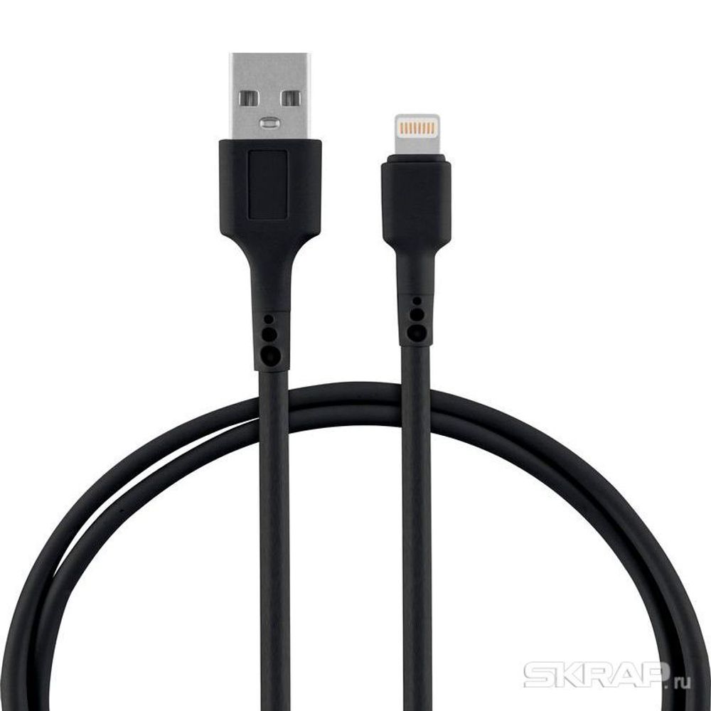 Кабель Energy ET-30 USB/Lightning, цвет - черный