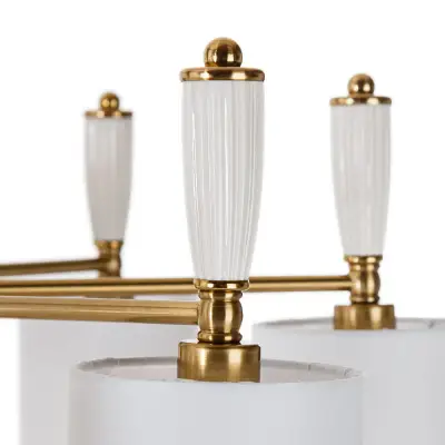 Люстра на штанге Arte Lamp WAVERLEY A4102PL-8PB, 8хE14