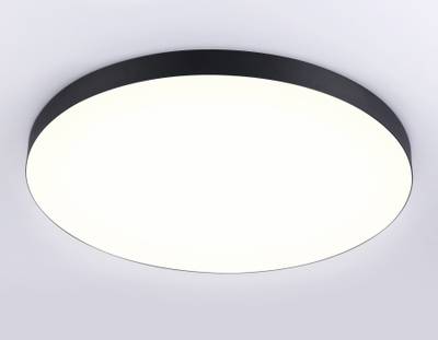 Светильник светодиодный потолочный FV5541 BK черный LED 130W 3000K D800*58 (Без ПДУ)