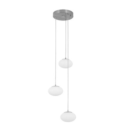 Citilux ATMAN CL226A031 LED RGB Умная каскадная люстра Матовый Хром