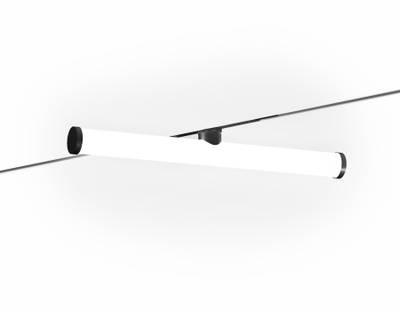 Светильник светодиодный трековый Magnetic 48V 10mm GL2370 BK черный IP20 10W 3CCT 3000/4200/6400K 300*25*73