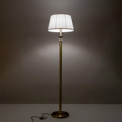 Citilux Гера CL433913 Торшер с абажуром Бронза