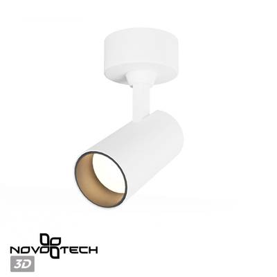 359229 OVER NT23 220 белый Светильник накладной светодиодный IP20 LED 15W 220V 1440Лм 3000К SELENE